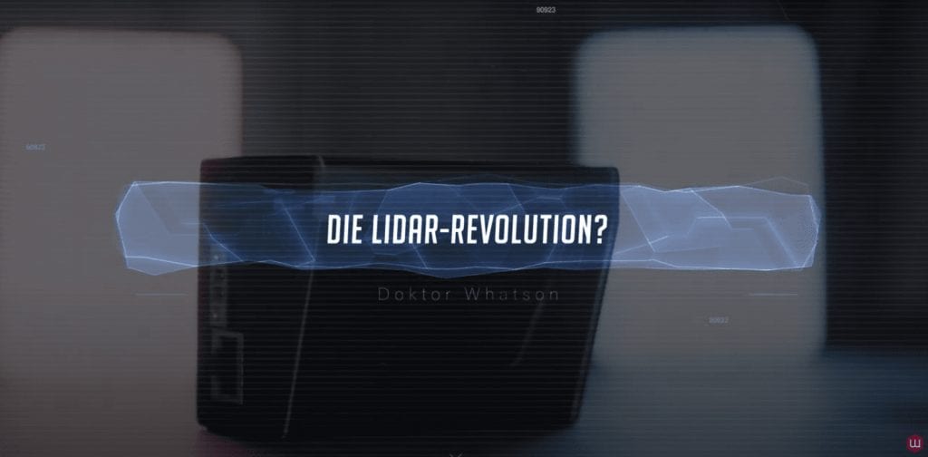 Doktor Whatson LiDAR-Revolution