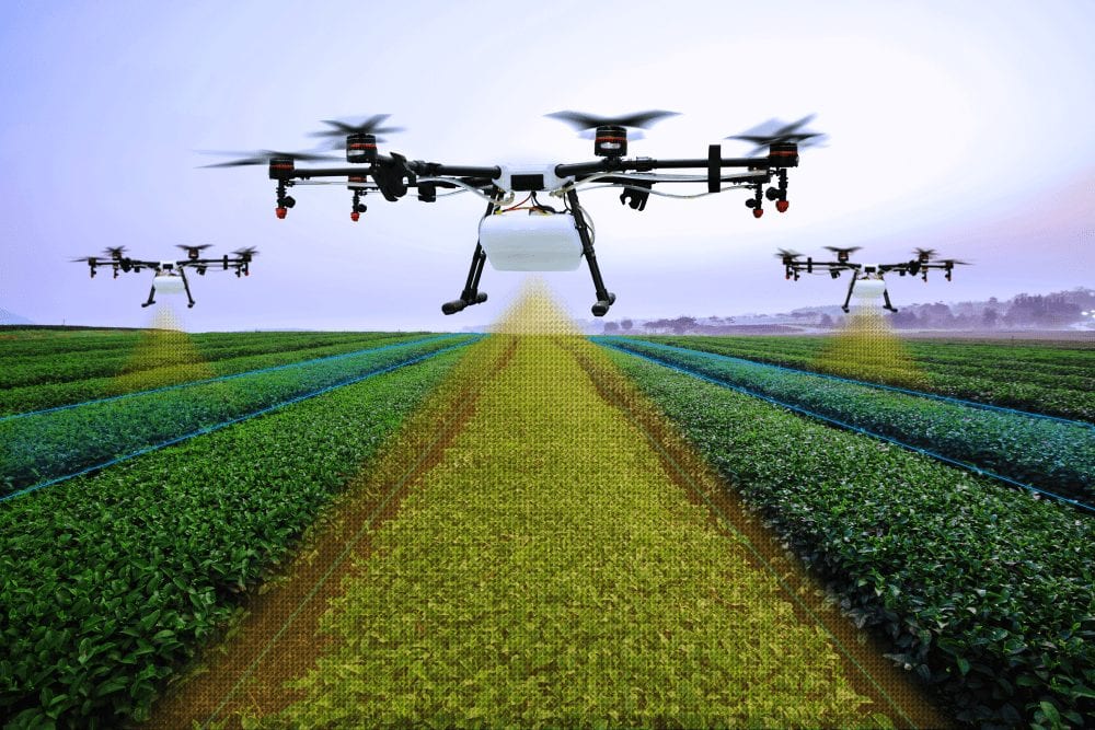 LiDAR-Sensoren in Drohnen für Anwendungen in der Landwirtschaft