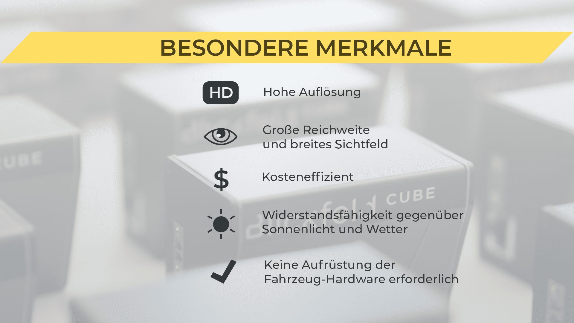 LiDAR eignet sich optimale für die Automatisierung von Fuhrparkmanagement