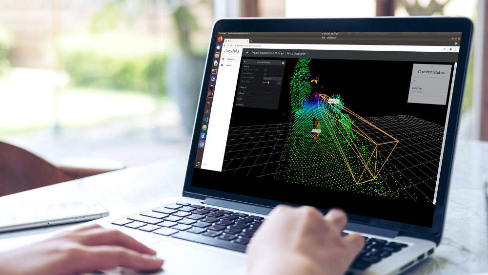 Blickfeld Percept enables object detection and many other features.