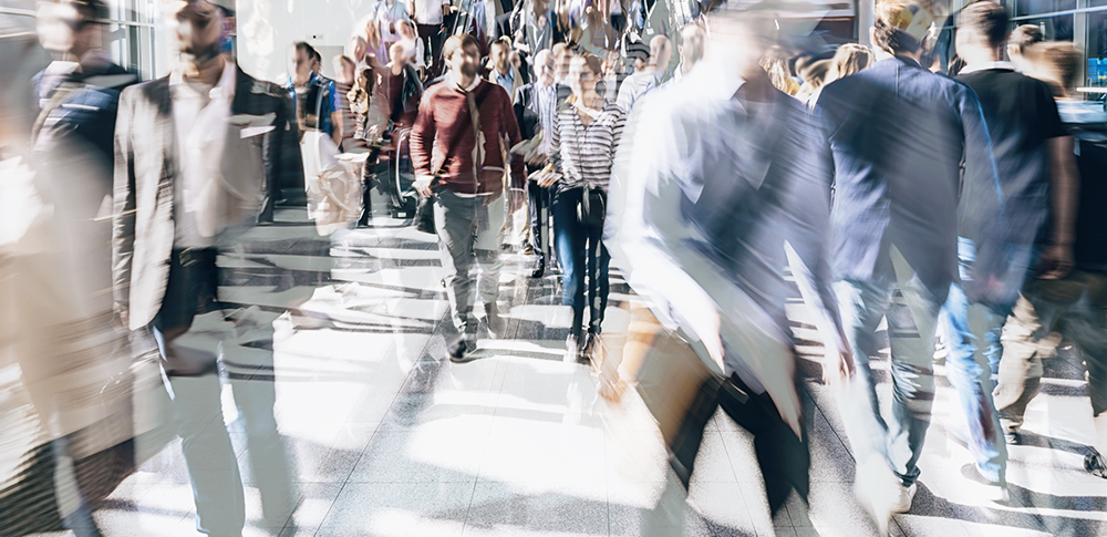 people walking