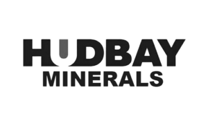 Logo Hudbay Minerals black and white