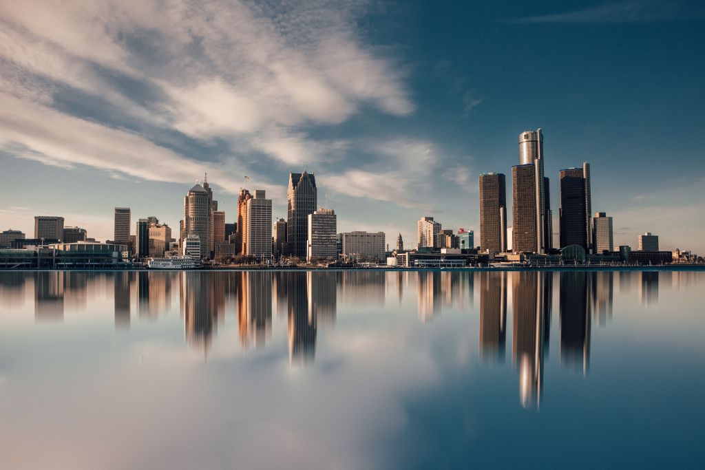 Skyline Detroit