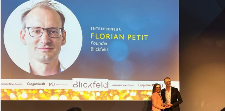 Florian Petit winner Entrepreneur rising star award 2022