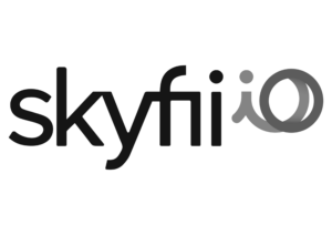 Logo skyfii black and white