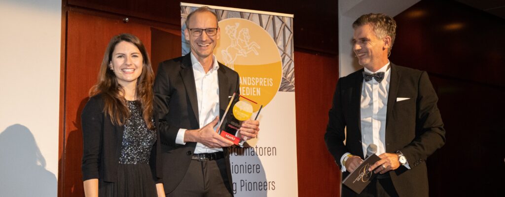 Miitelstandspreis der Medien Markt und Mittelstand Florian Petit Preisträger Blickfeld