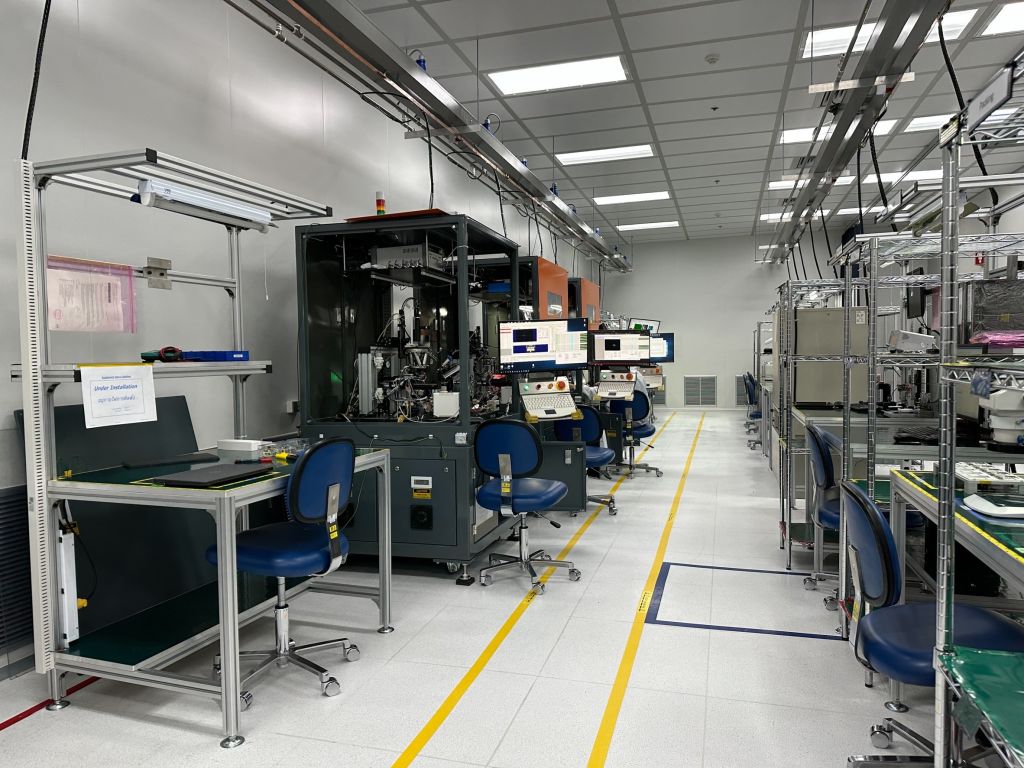Qb2 production line at Fabrinet