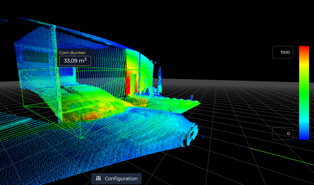 Volume Monitoring Point Cloud