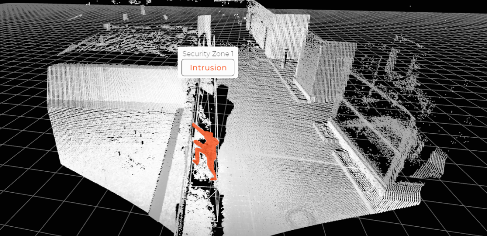 Blcikfeld QbProtect point cloud intrusion detection