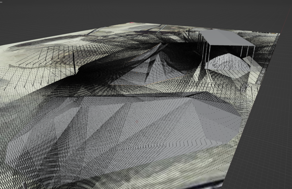 Point cloud simulation – core element of volumetric survey using LiDAR

