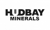 Logo Hudbay Minerals black and white