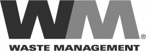 Logo Waste Management black and white